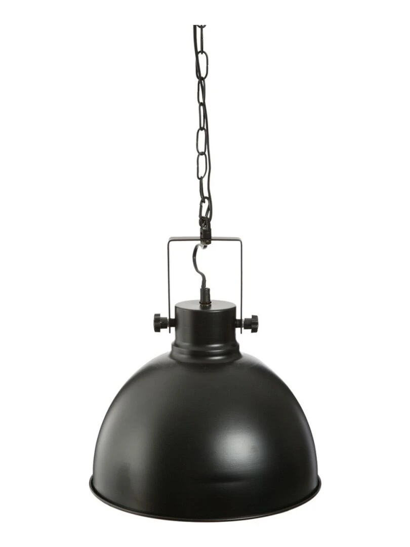 Suspension métal ronde D30 noir Noir