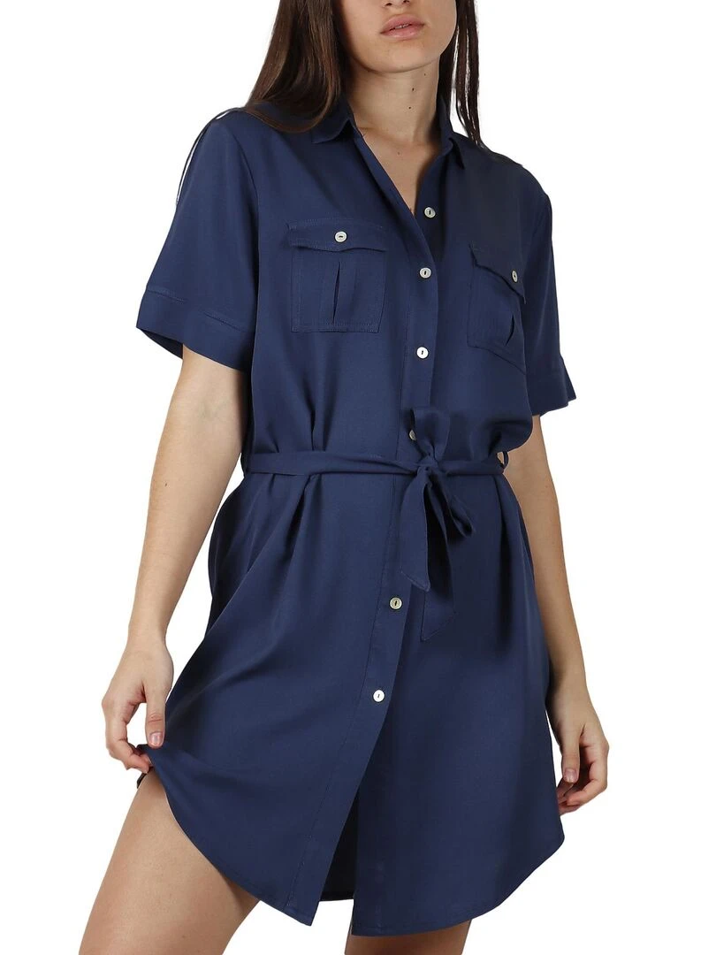 Tunique estivale chemise Dubarry Bleu marine