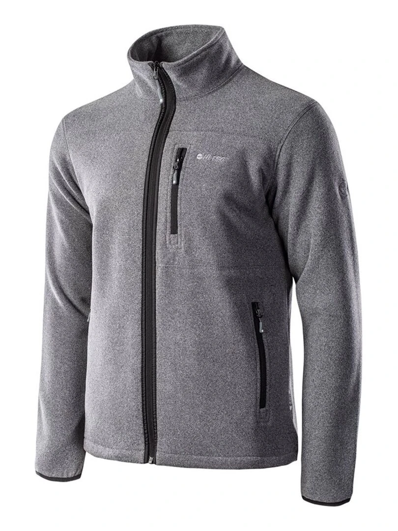 Hi Tec   Veste polaire PORTO   Gris chiné