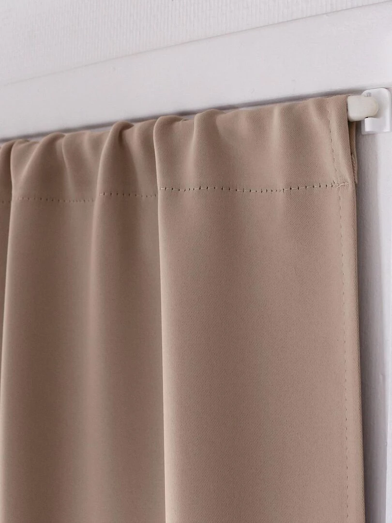 Rideau de porte occultant   Beige