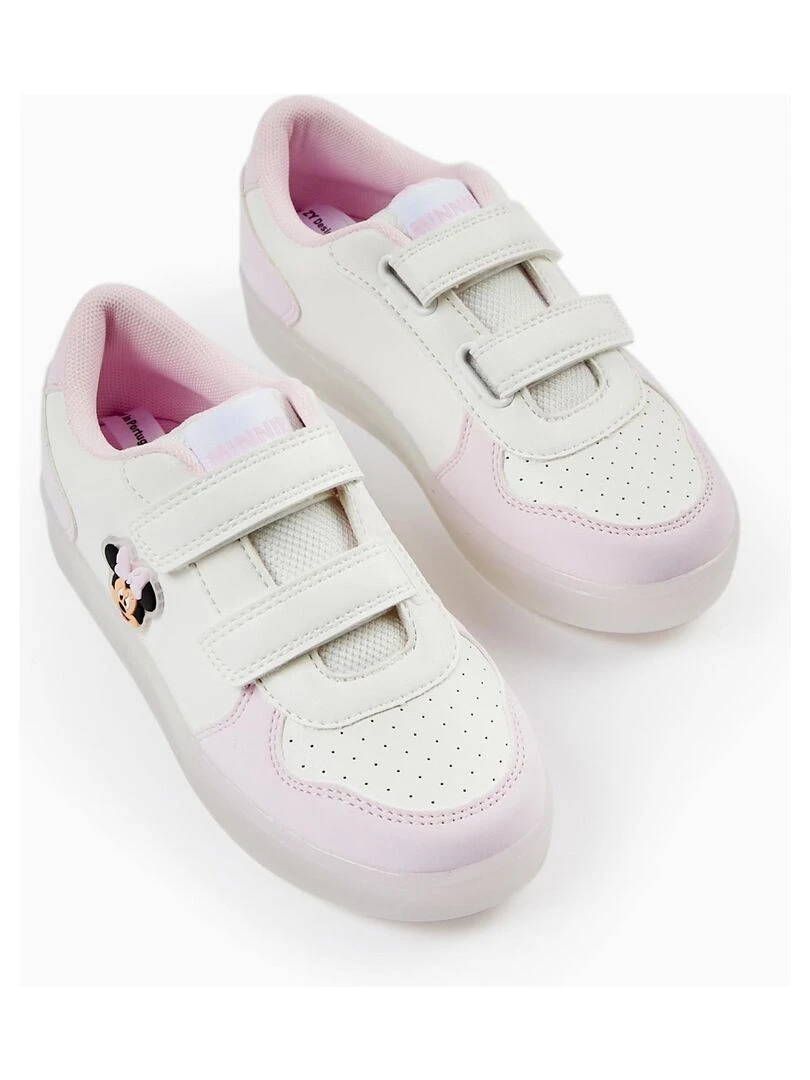 Baskets Lumineuses Fille 'Minnie' DISNEY Mauve
