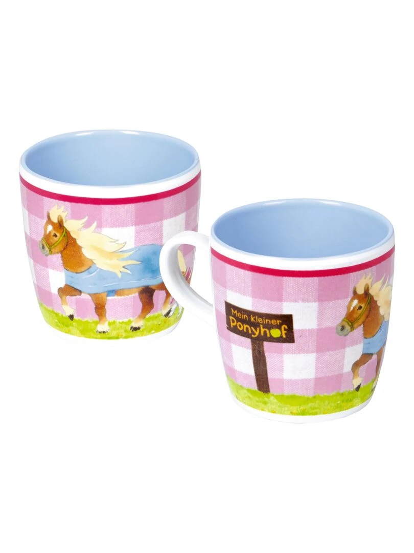Tasse en Mélamine "Mein kleiner Ponyhof" N/A