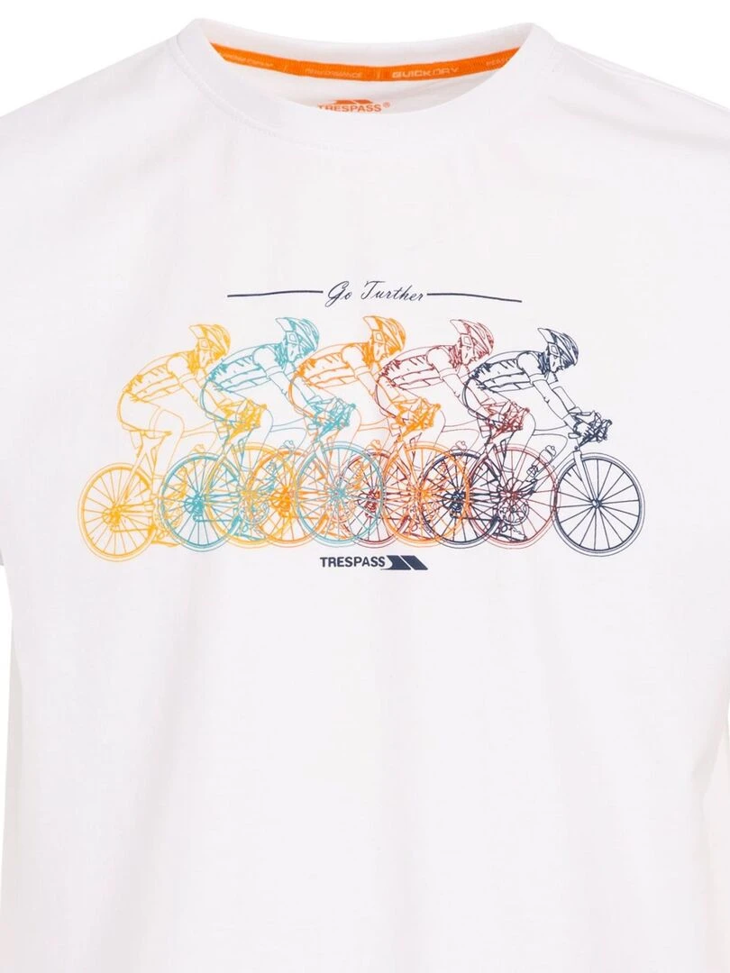 Trespass   T shirt APACHE   Blanc