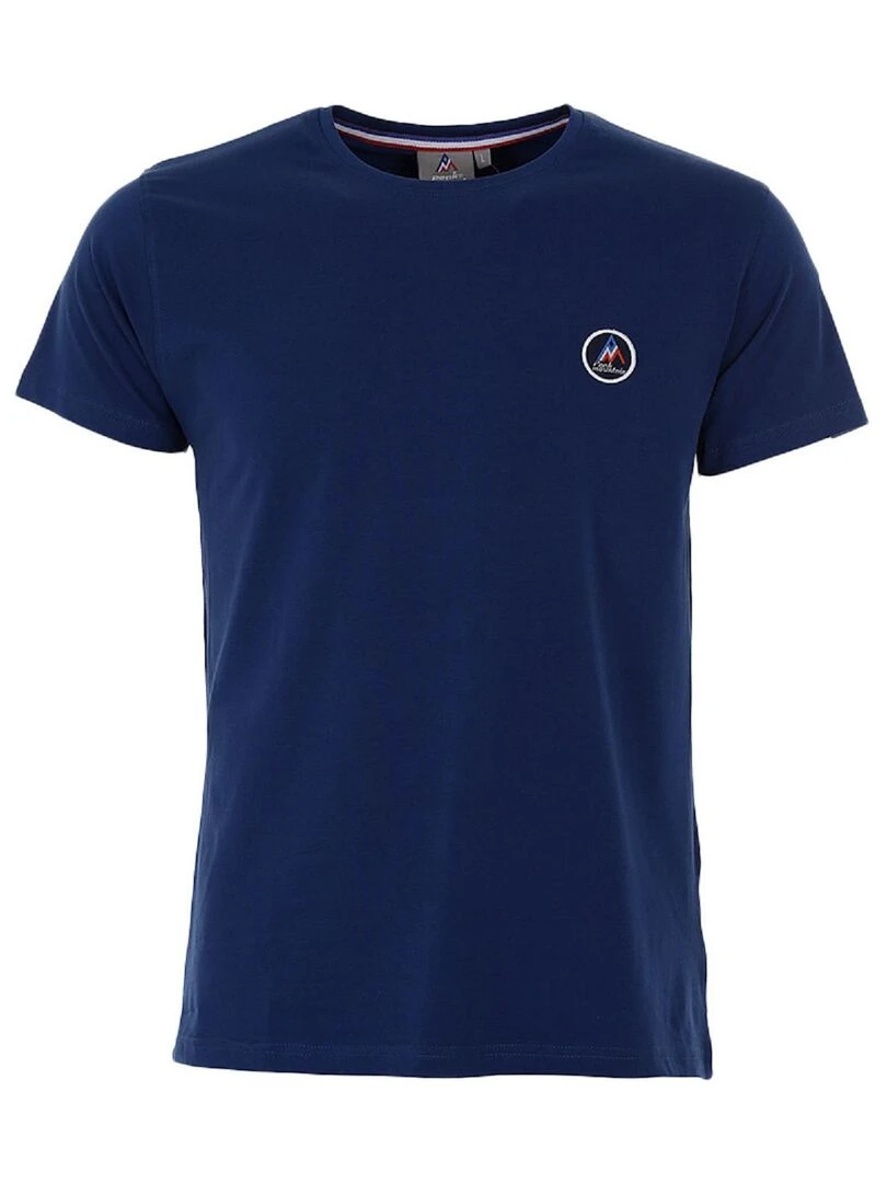 T shirt manches courtes homme CODA PEAK MOUNTAIN Bleu marine