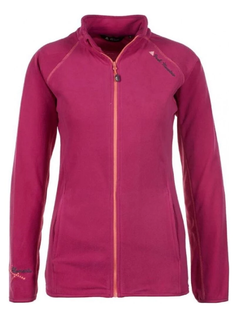 Blouson polaire femme AFONE Rose fushia