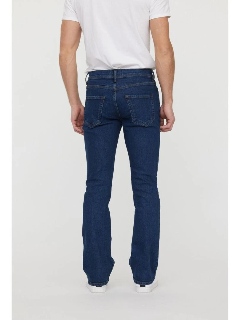 Lee Cooper   Jean coton boot cut LC050   Bleu foncé