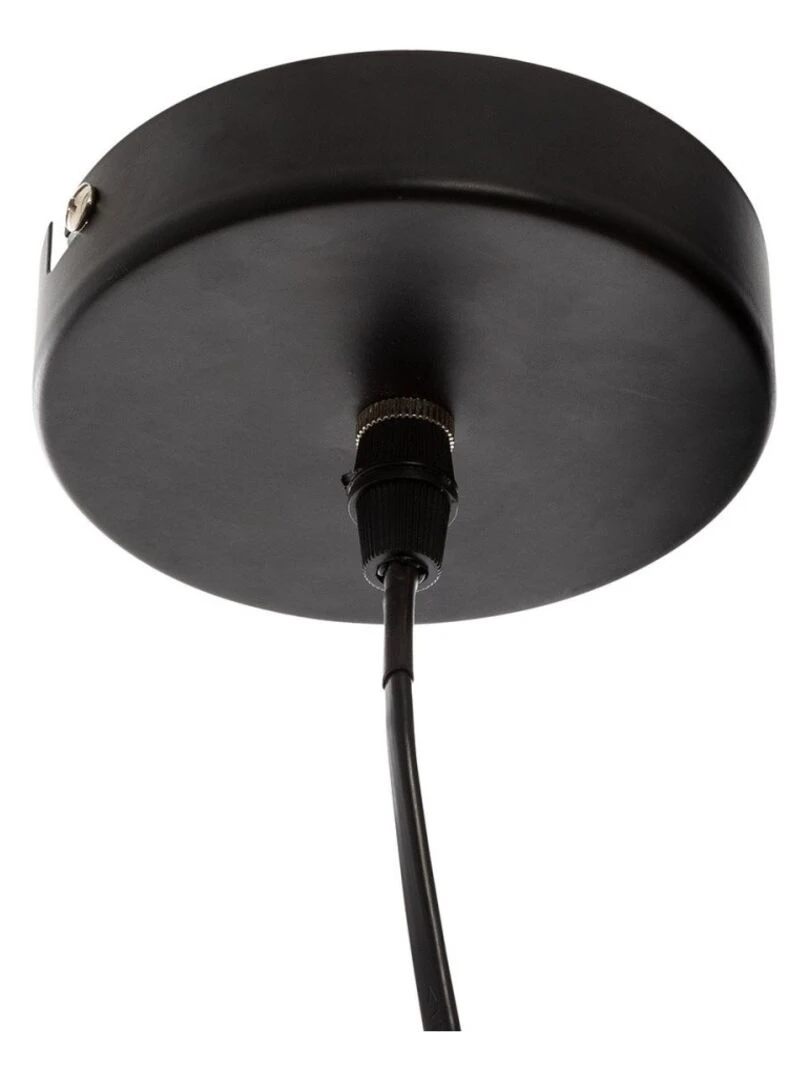 Suspension métal filaire Noda cuivre D28   Jaune