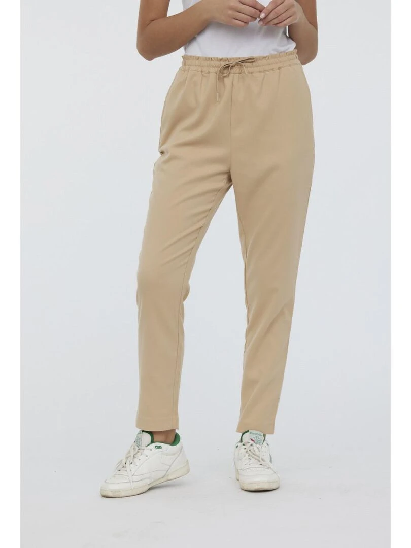 Lee Cooper   Pantalon lyocell regular GURI   Beige sable