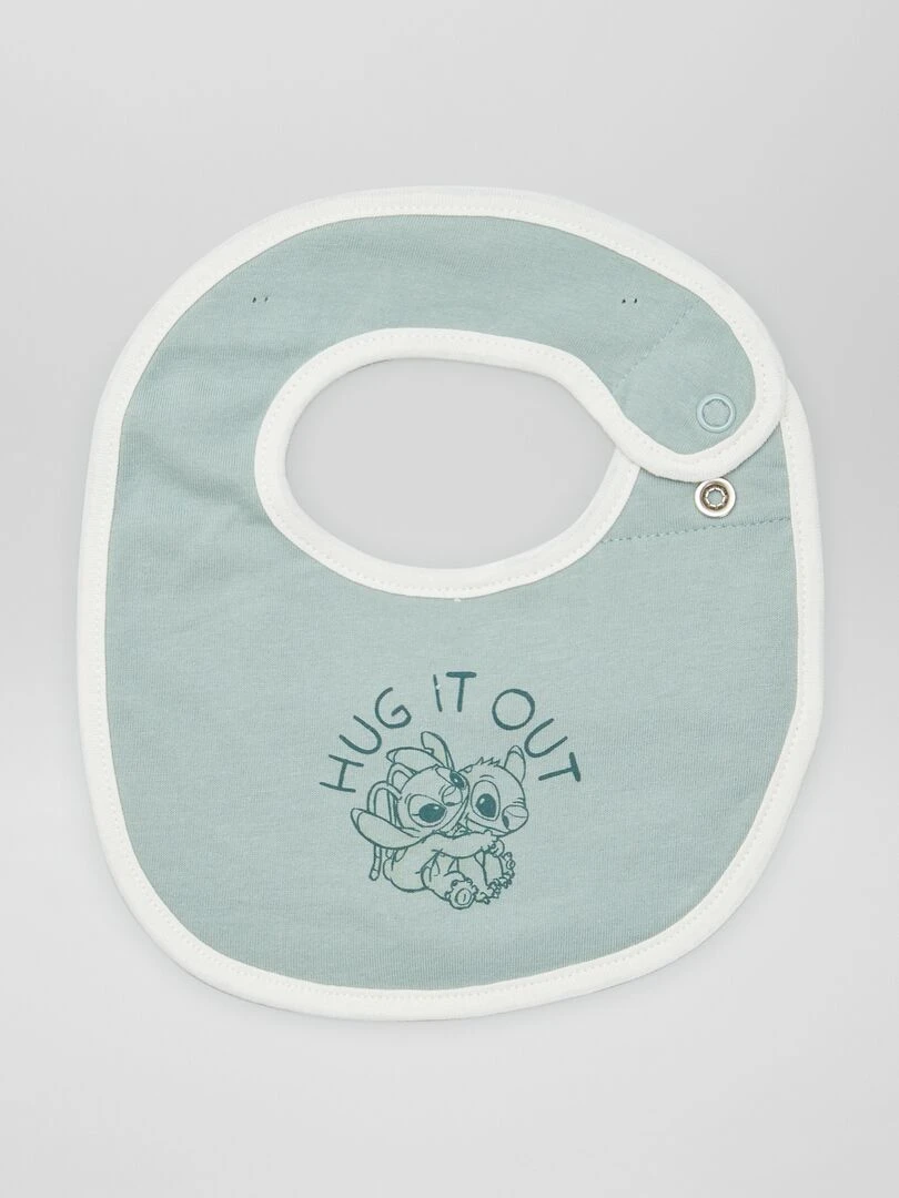 Lot de 3 bavoirs 'Stitch'   Stitch