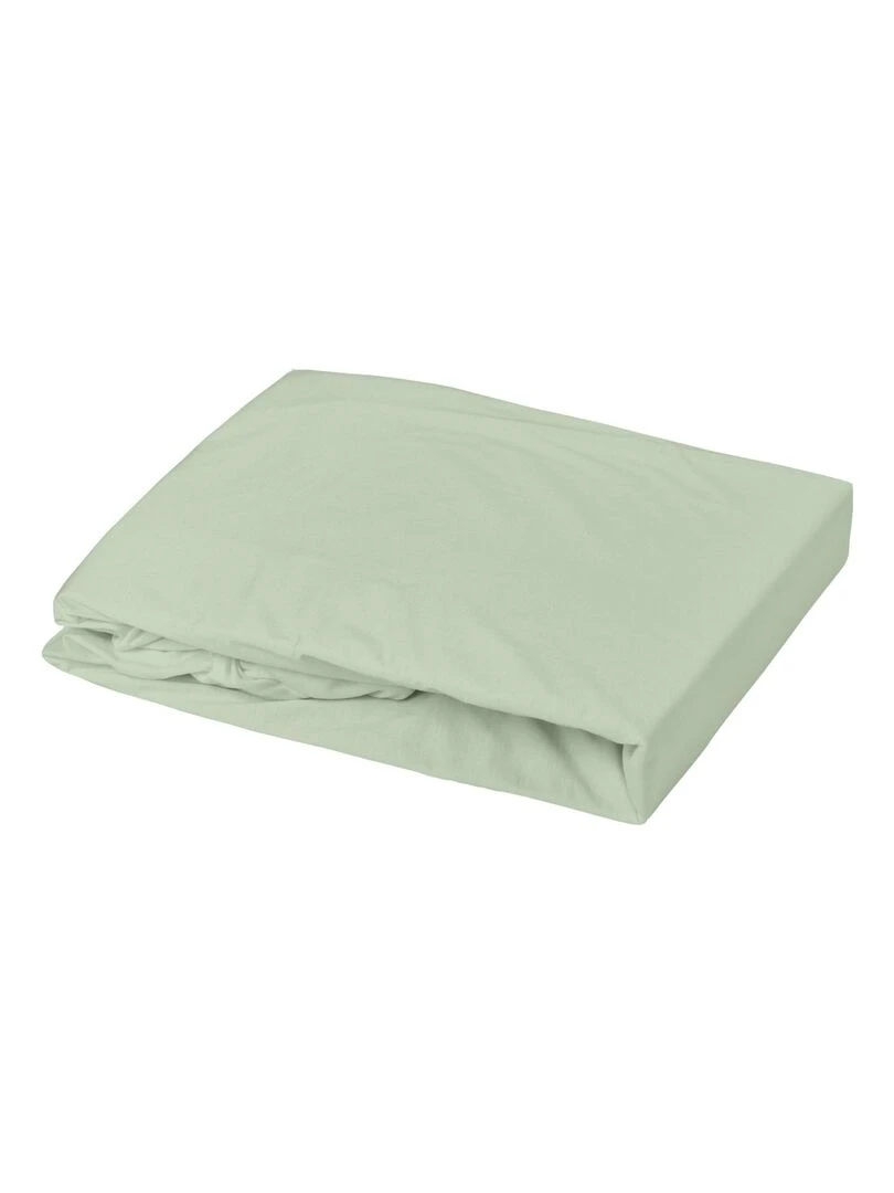 Drap housse enfant en jersey Bleu céladon