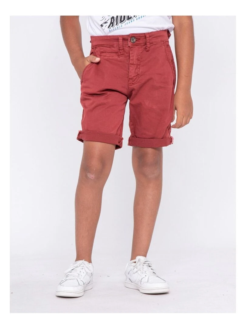 Bermuda chino BOLSTER J Rouge