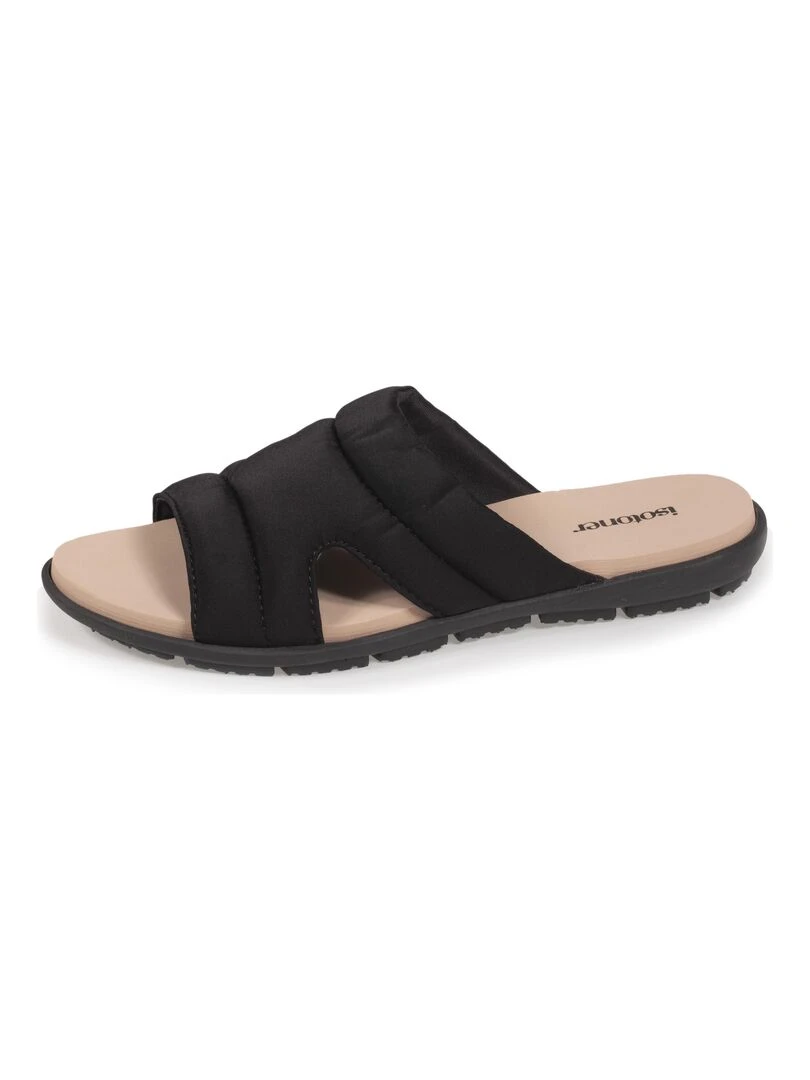 Mule Femme bandeau noir Noir