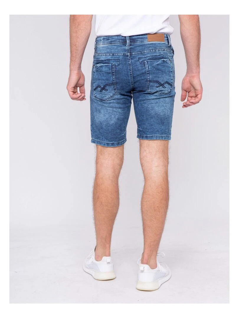 Bermuda en jean BALADOU Bleu