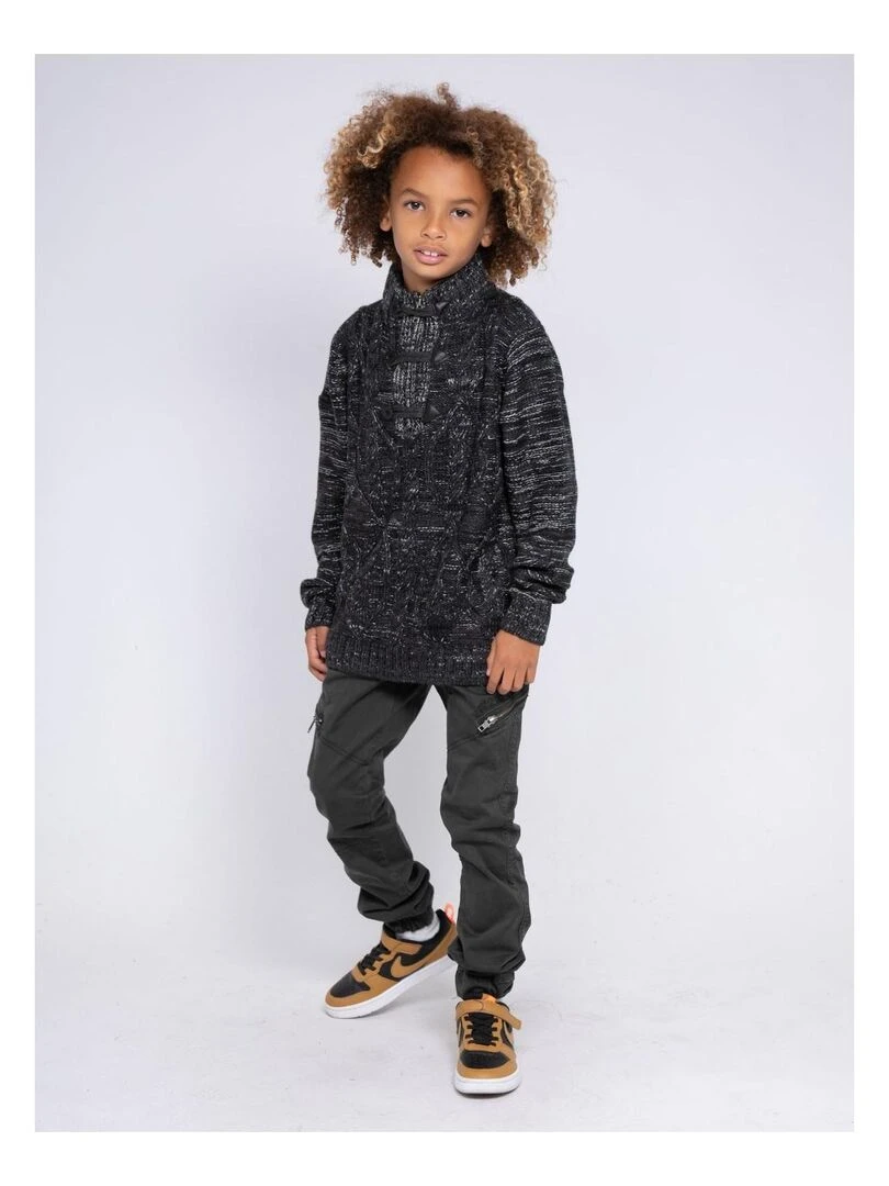 Pull LYVIO J   Gris foncé