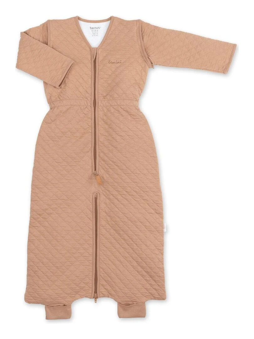 Bemini Gigoteuse jambes séparables Pady quilted jersey Beige clair