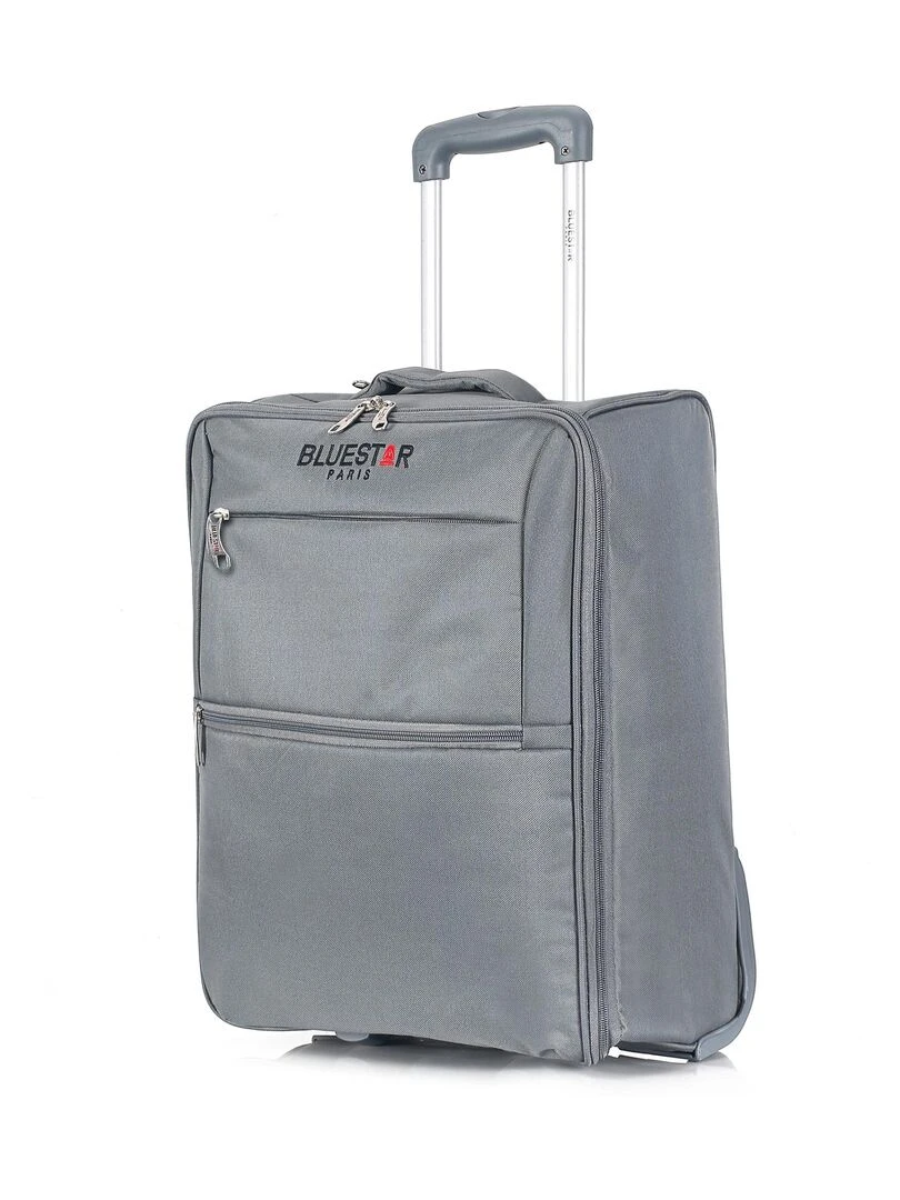 BLUESTAR VALISE CABINE POLYESTER BERCY E 53 CM Gris