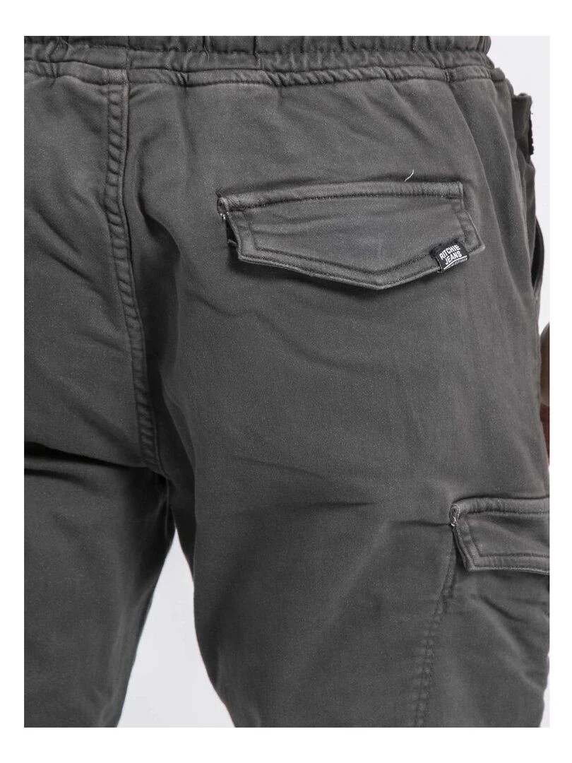 Pantalon battle VLOG   Gris foncé