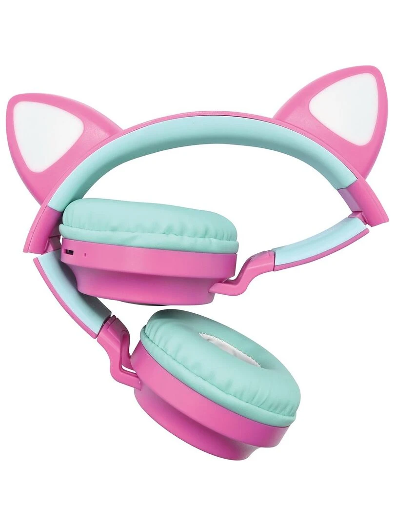 Casque Bluetooth Barbie avec effets lumineux N/A