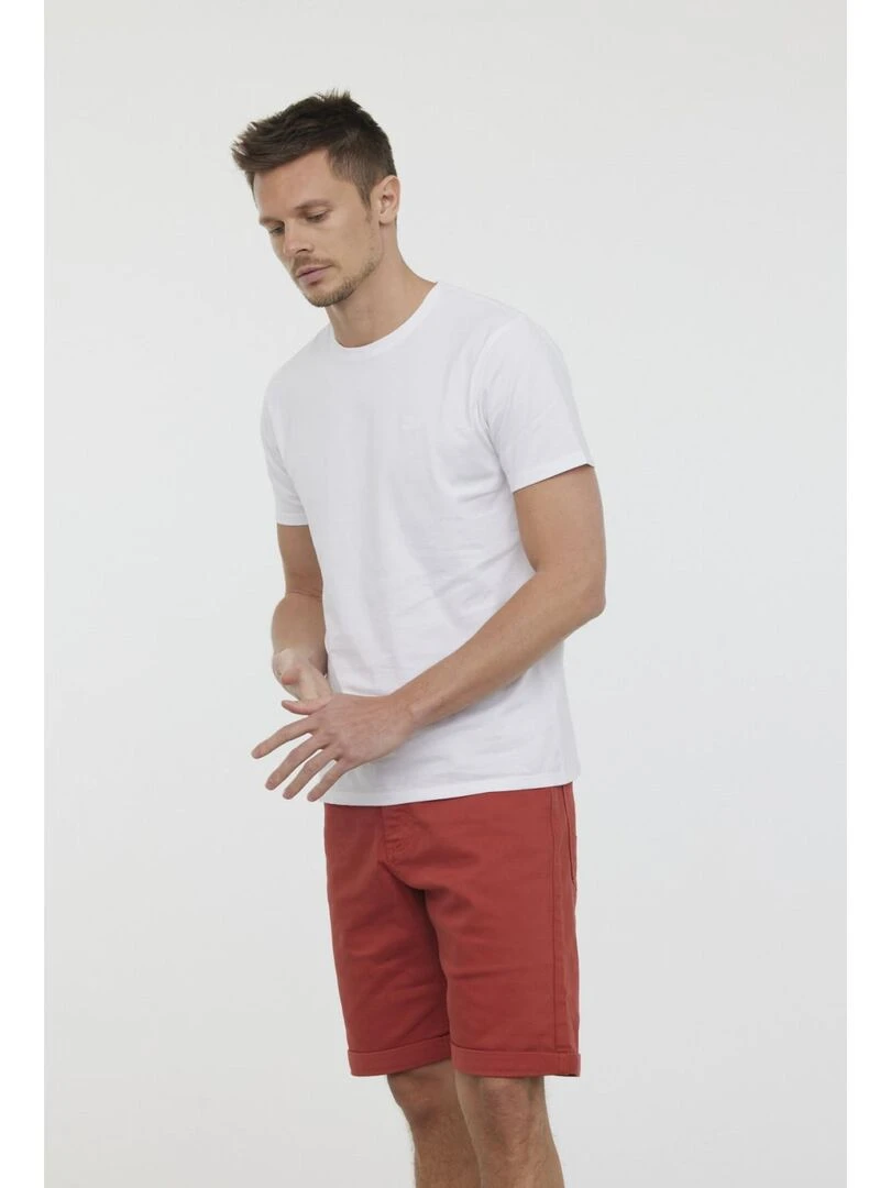 Lee Cooper   Short coton regular NEIMA   Orange