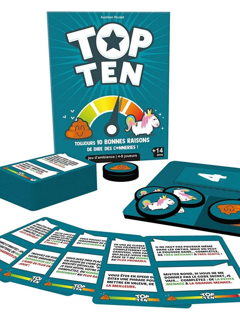Jeu de société famille Top Ten N/A