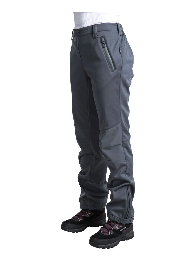 Trespass Sola   Pantalon de marche Softshell   Gris