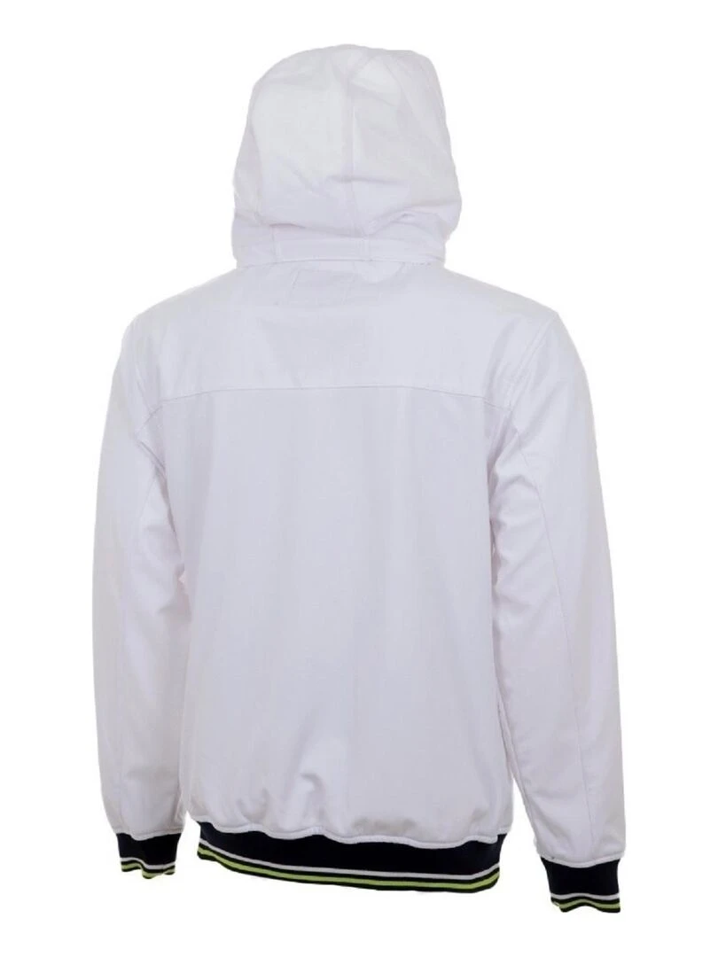 Blouson softshell homme CELORIEN VENT DU CAP Blanc