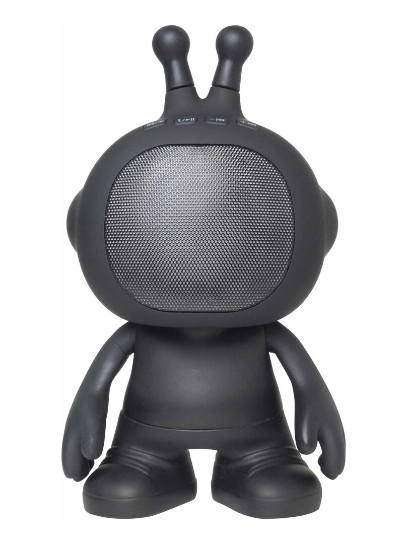 Enceinte Tws/stéréo En Forme De Robot Avec Effets Lumineux  Finition Rubber   N/A