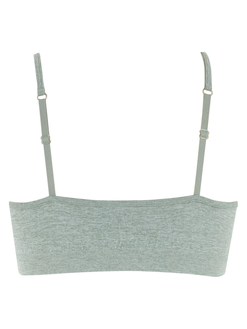 Brassière fille Sans Couture Fashion Girl by   Gris