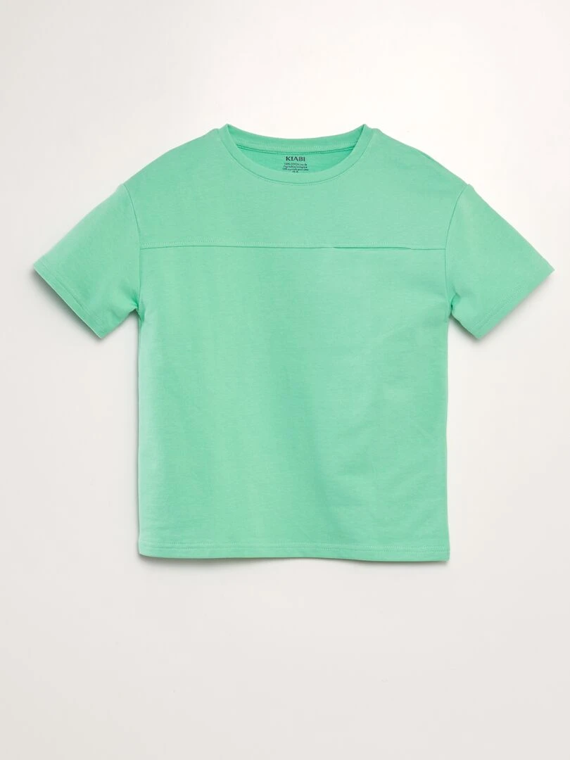 T shirt loose Vert