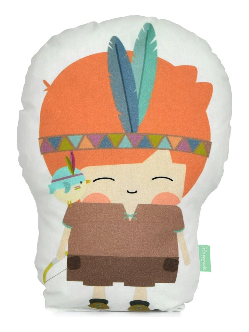 Coussin Indian night "Happyfriday" Blanc