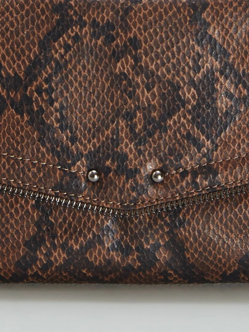 Sac enveloppe à chaine bandoulière   Python