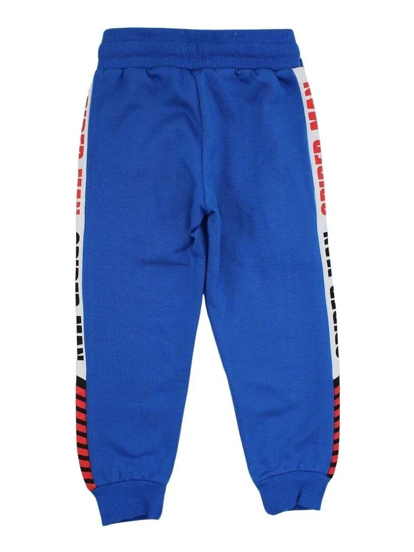Disney Pantalon De Jogging garçon imprimé Spiderman en coton Bleu