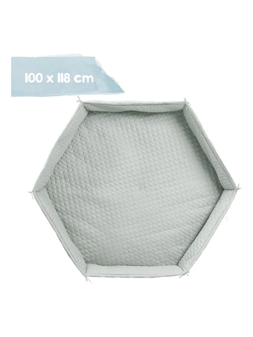 Tapis de parc hexagonal avec bords   imperméable 'ROBA' roba Style   Vert