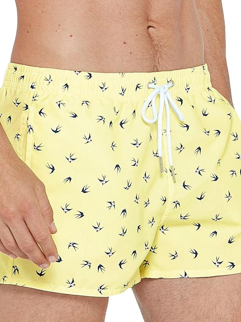 Maillot de bain short court Sterne Jaune