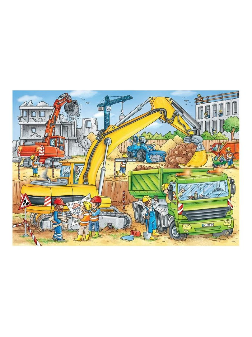 Puzzles 2x24 p   beaucoup de travail sur le chantier   N/A