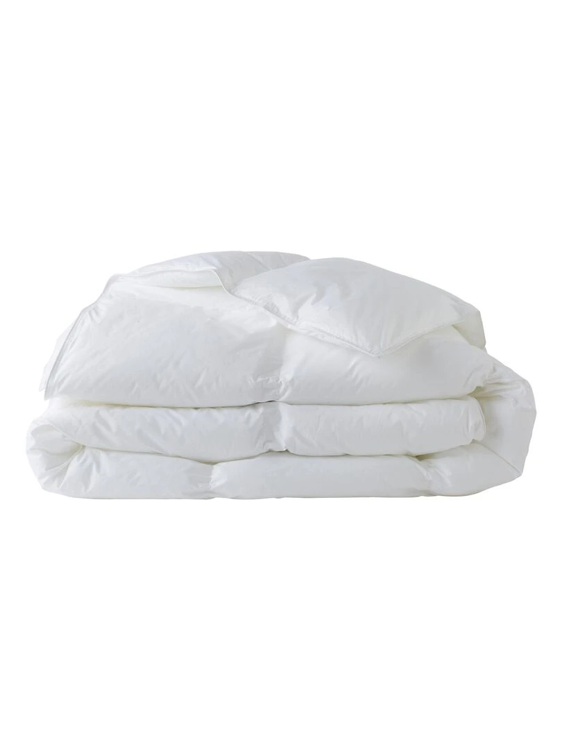 Couette en 100% percale de coton Blanc
