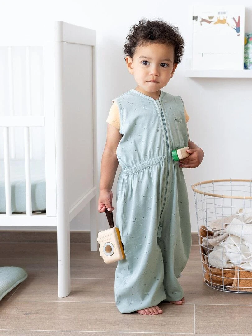 Bemini Gigoteuse jambes séparables Jersey Vert sapin