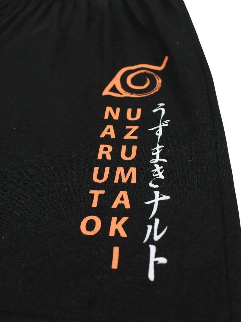 Naruto   Ensemble ​​T shirt short garçon Imprimé Naruto   Blanc