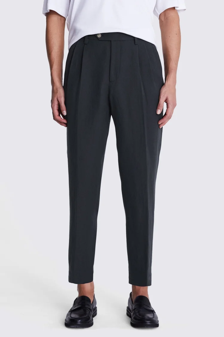 Charcoal Carrot Trousers Buy Online at Moss