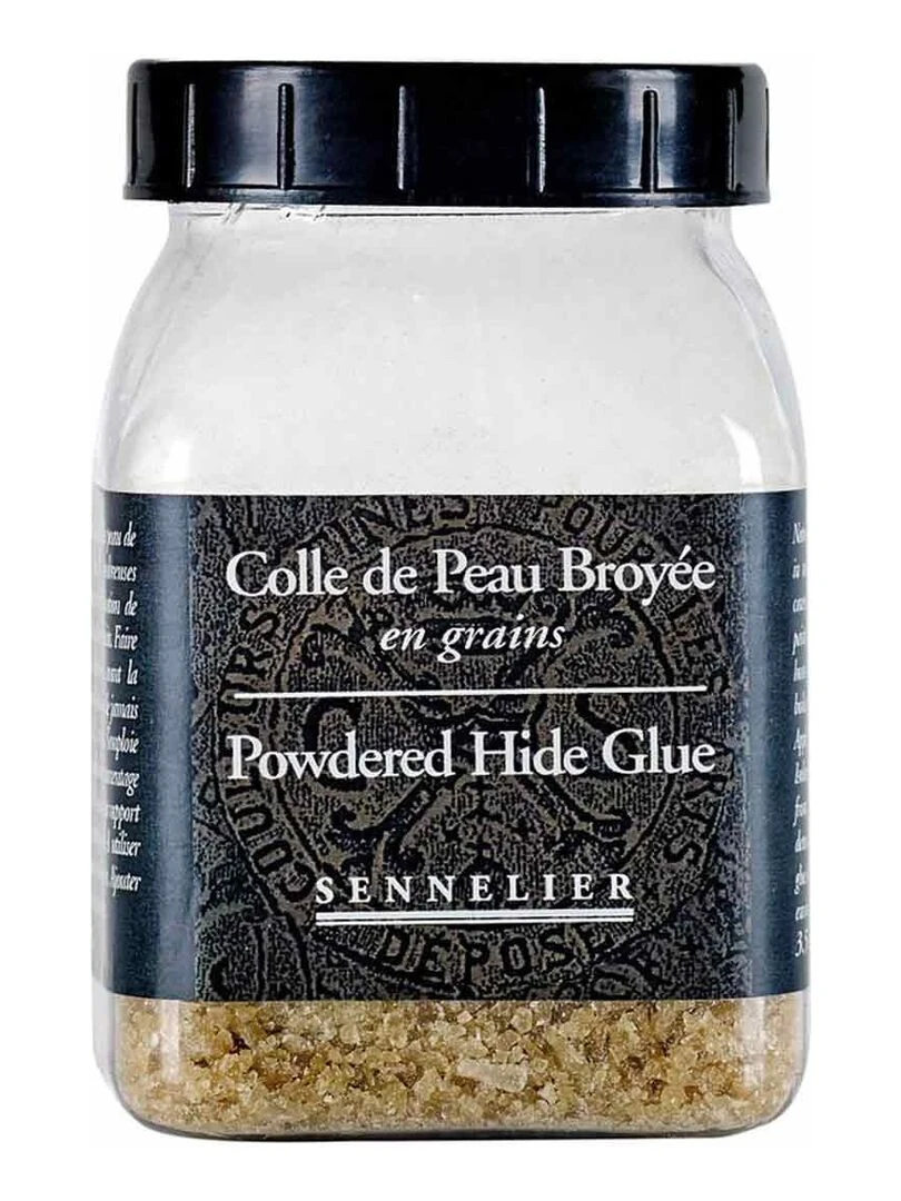Colle en peau de lapin en grains 100 g N/A