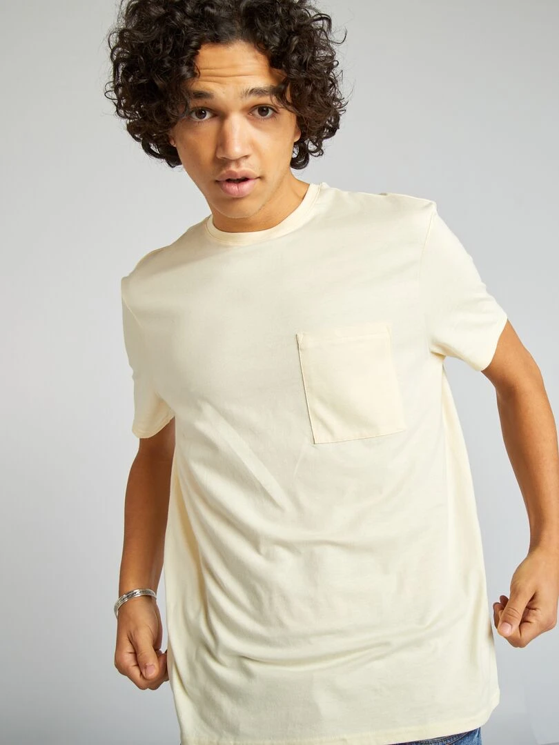 T shirt basique   Beige