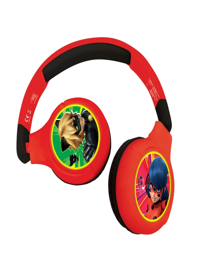 Casque 2 En 1 Bluetooth® Et Filaire Limitation De Son Design Miraculous N/A