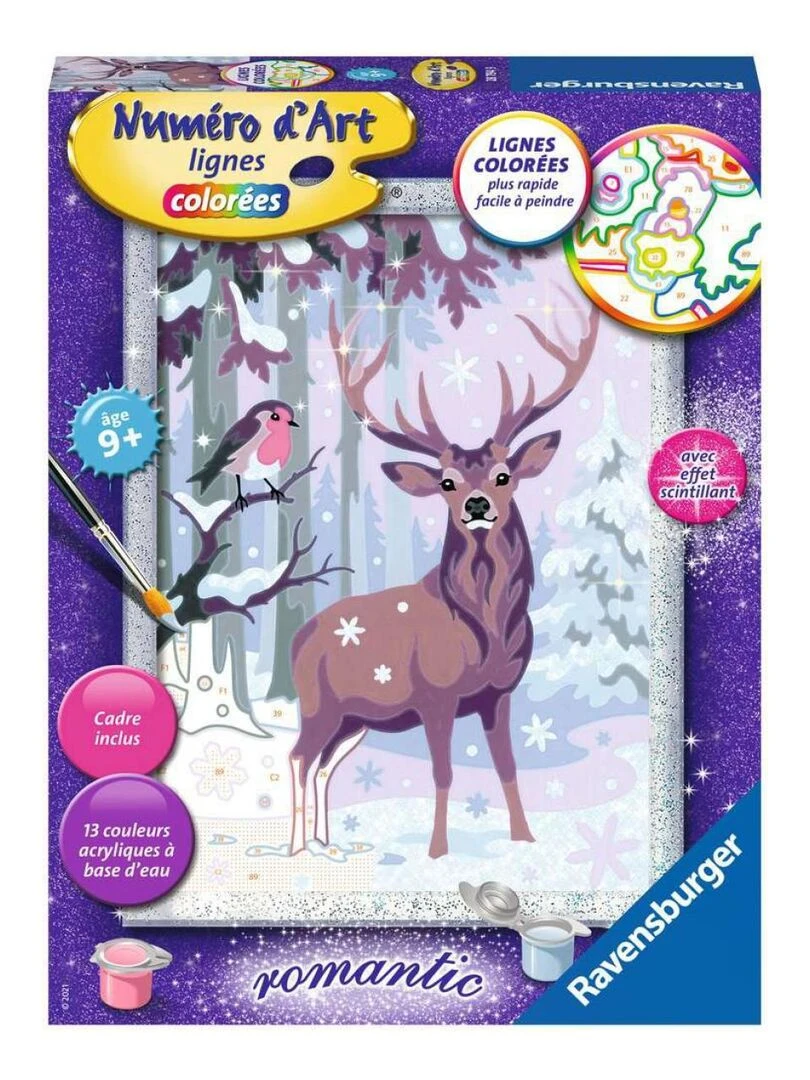 Numéro d'art   moyen   Cerf romantique   N/A