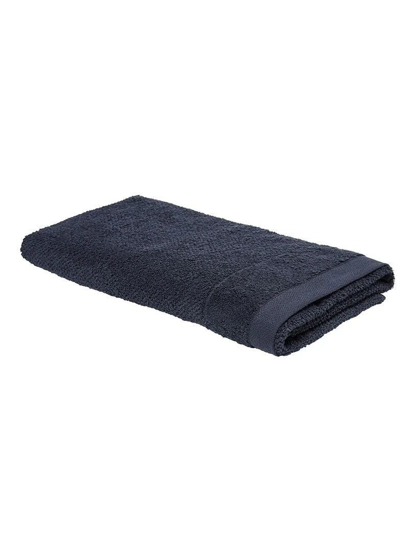 Drap de bain uni 'BIO ORGANIC' 'TODAY' Bleu marine