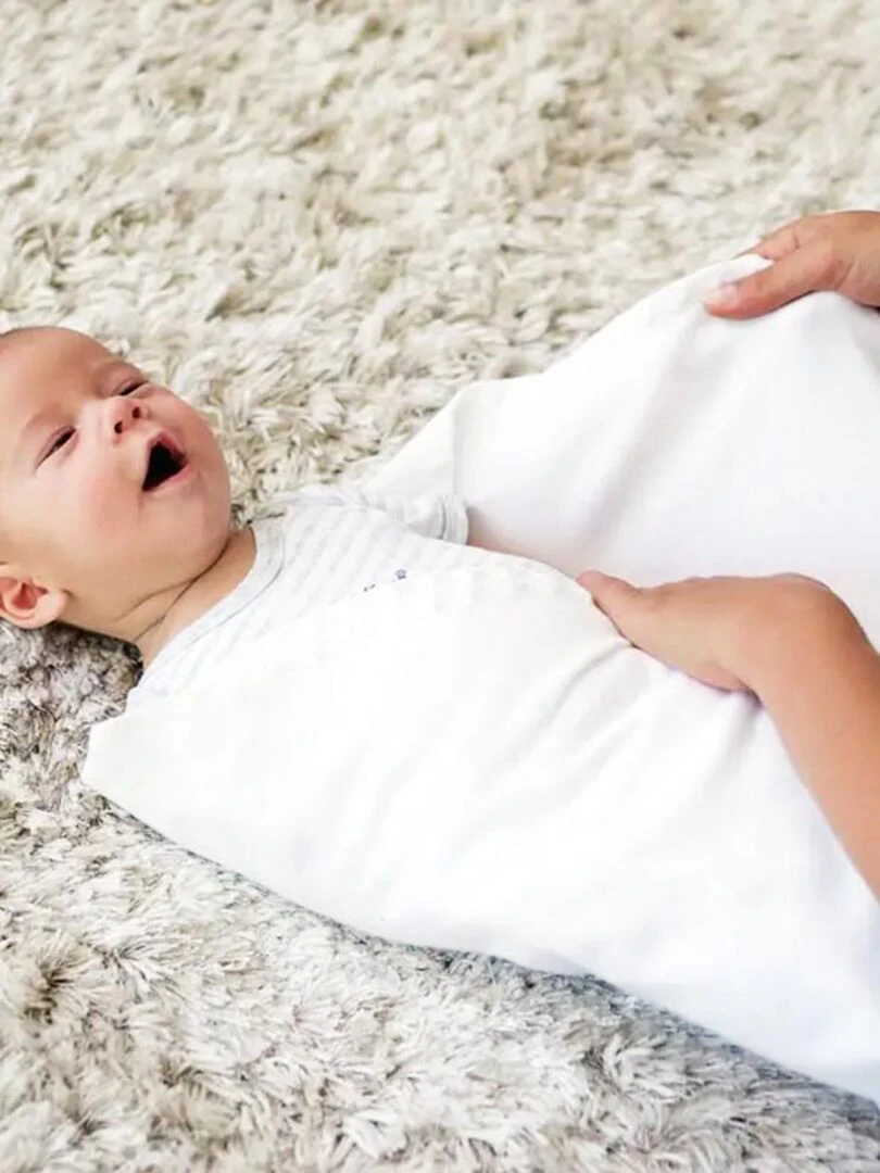Maxi Lange En Coton Bio Blanc   Blanc