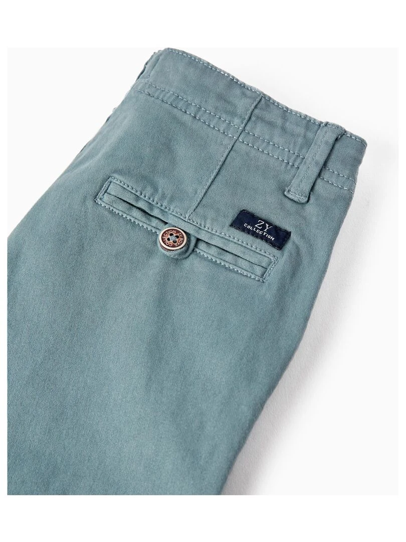 Shorts Midi en Coton pour Garçon 'B&S'  BROTHERS&SISTERS   Bleu