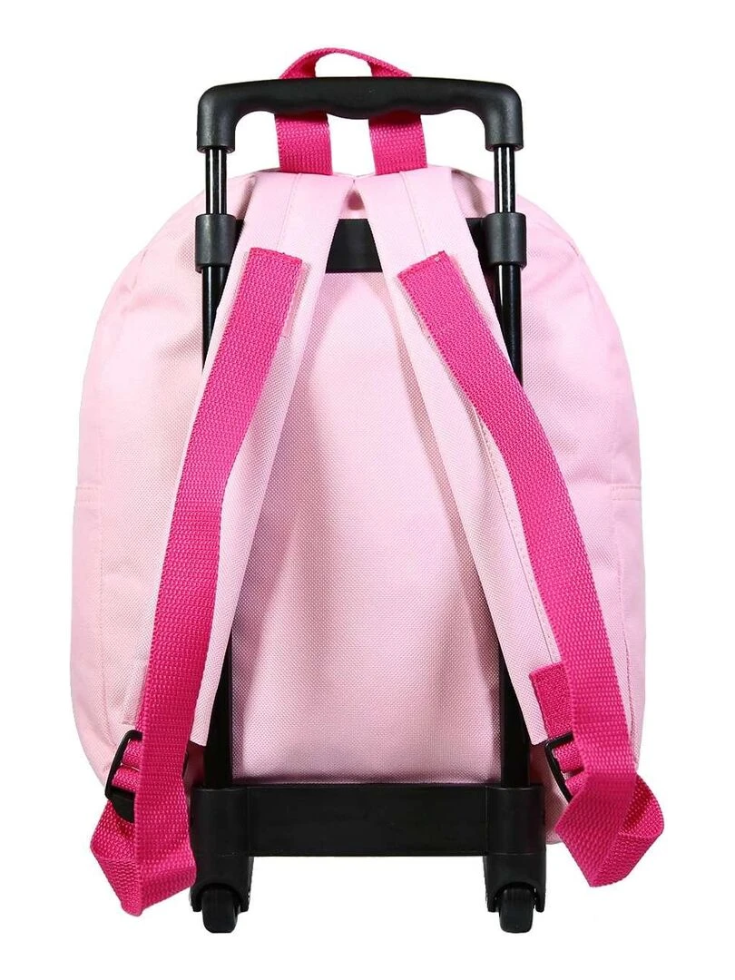 BAGTROTTER Sac à dos à roulettes 31 cm maternelle Kids Rose Chiot   Rose