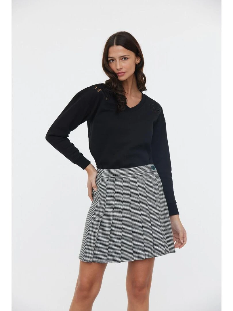 Lee Cooper Jupe polyester regular PUCK Noir