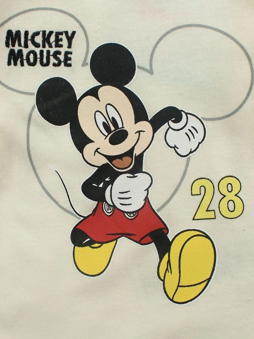 Disney   Ensemble ​​Body pantalon bébé garçon Imprimé Mickey   Blanc