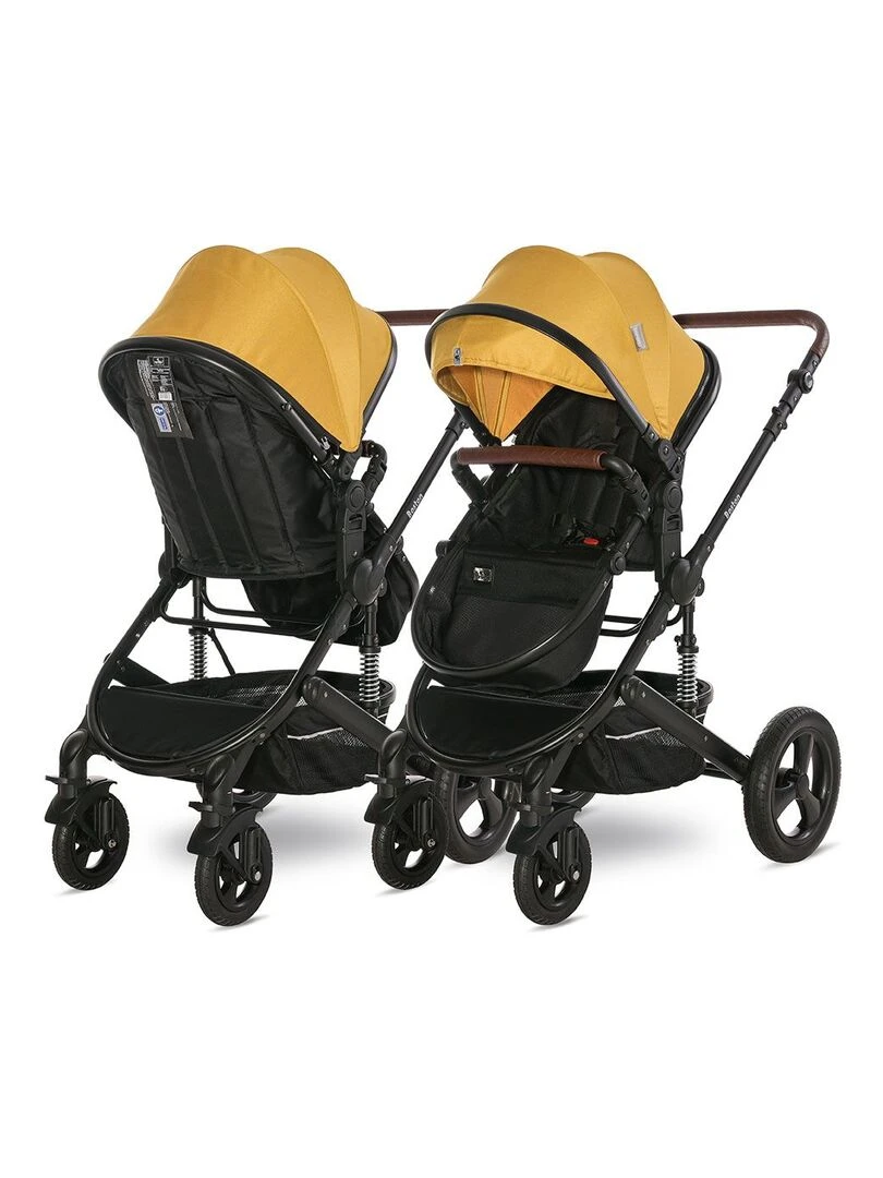 Poussette combinée trio 3 en 1 avec siège auto 0m+  Boston  Lorelli 0 22kg   jaune   Jaune